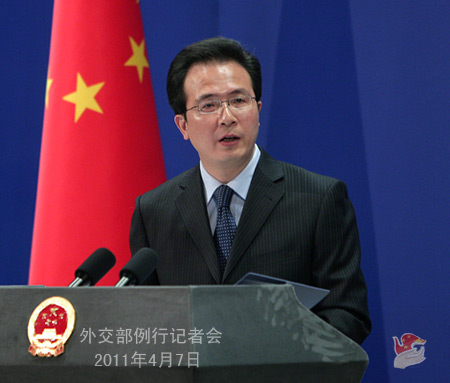 外交部發言人就