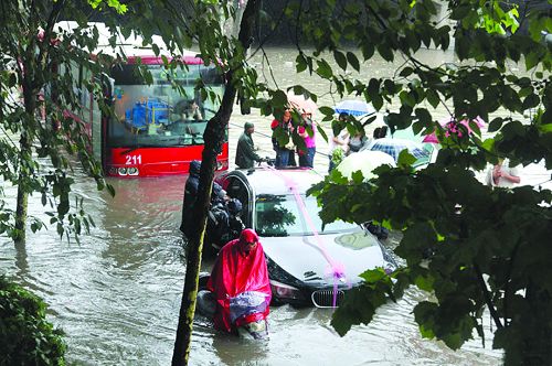 1個月來全國14座城市被淹