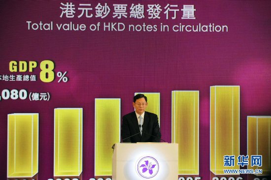 香港公布2010系列新鈔票設計（組圖）