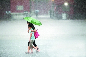 北京昨降13年最大一場(chǎng)雨 全市平均降水量52毫米