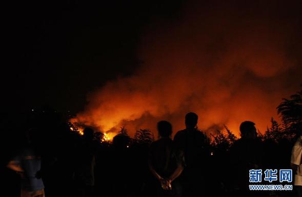 重慶國家級森林公園發生火災 面積已超300畝
