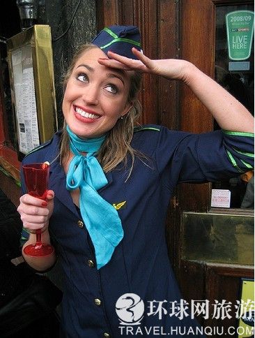 實拍美艷的俄羅斯空姐