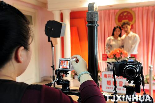 津門出現結婚登記小高峰