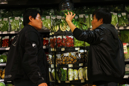 中國第一隱形人倡導蔬菜安全