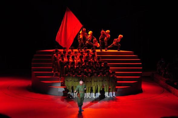 大型情景交響歌舞《智取威虎山》牡丹江首演