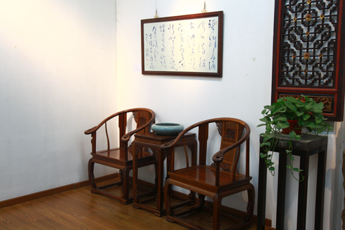 李斌權“音樂書法”個人展在北京云峰畫苑炫彩開幕