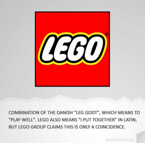 趣味組圖：全球各大品牌命名“潛規則”