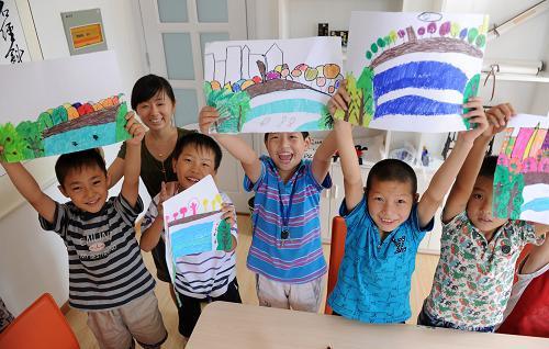 社區“生活e站”里過暑期