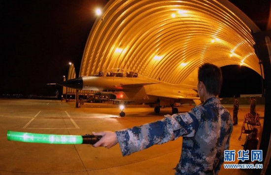 駐滇航空兵三代戰機夜間緊急出擊