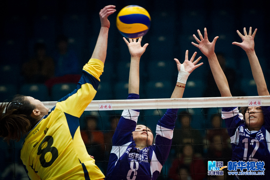 女排聯(lián)賽：天津勝山東