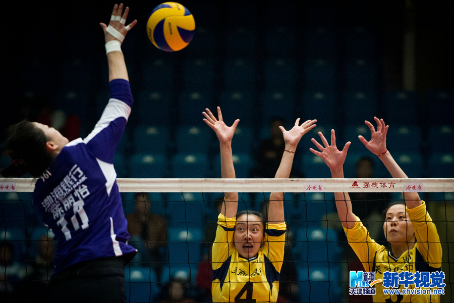 女排聯(lián)賽：天津勝山東