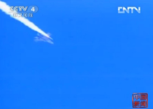 實(shí)拍：中國空軍殲11戰(zhàn)機(jī)對(duì)抗空戰(zhàn)(組圖)