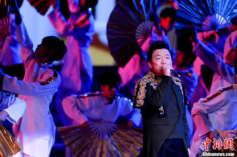 北京春晚第一場帶妝聯排照曝光