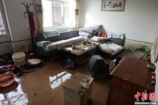 直擊山西洪洞受災(zāi)現(xiàn)場(chǎng) 部分鐵路恢復(fù)通車