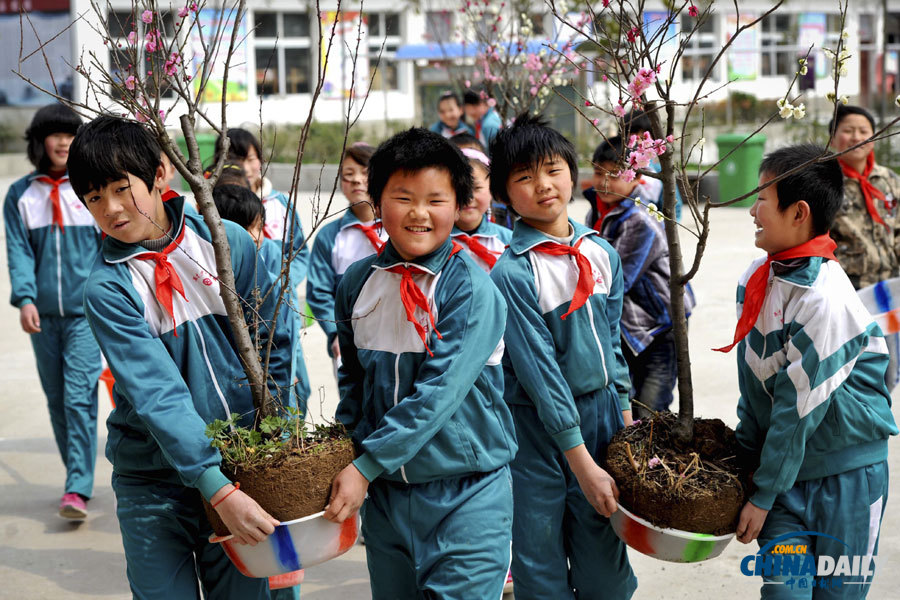 《中國日報》聚焦“3·12”植樹節圖片精選