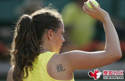 中文紋身風靡世界體壇