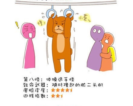 “地鐵十八怪”風靡網絡 各地網友表示就地躺槍