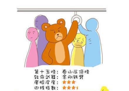 “地鐵十八怪”風靡網絡 各地網友表示就地躺槍