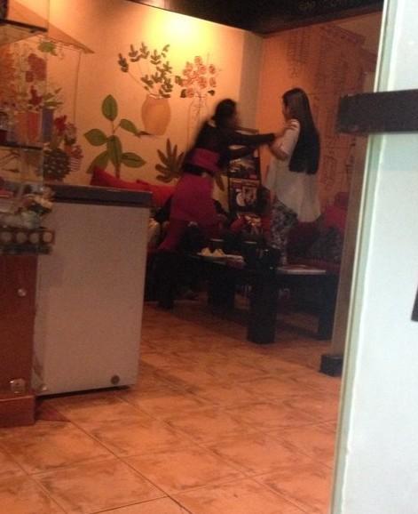 曝干露露疑當小三被抓 遭毆打流血毀容[組圖]