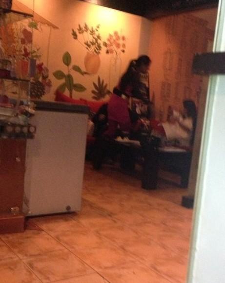 曝干露露疑當小三被抓 遭毆打流血毀容[組圖]