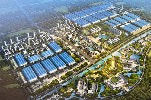 中國古井酒城初具規模