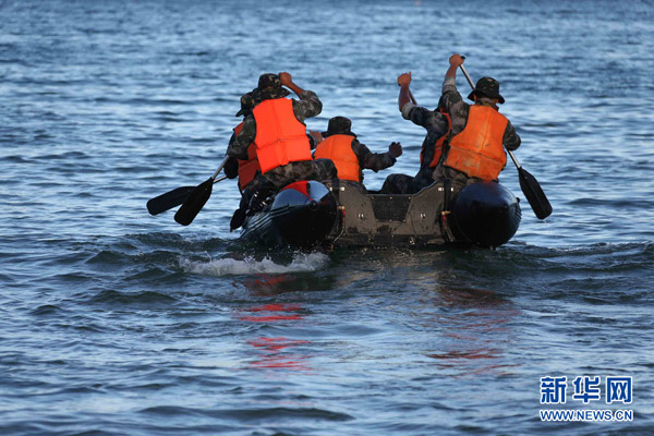圖片實(shí)錄：全軍特種兵海上比武精彩回顧