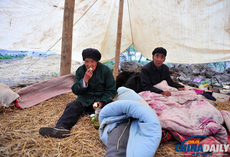 震區表情：甘肅定西6.6級地震災后見聞