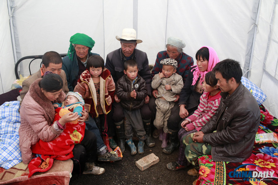 甘肅漳縣：探訪災民安置點