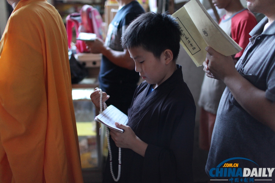 高清組圖：探訪浙江慈恩寺短期出家