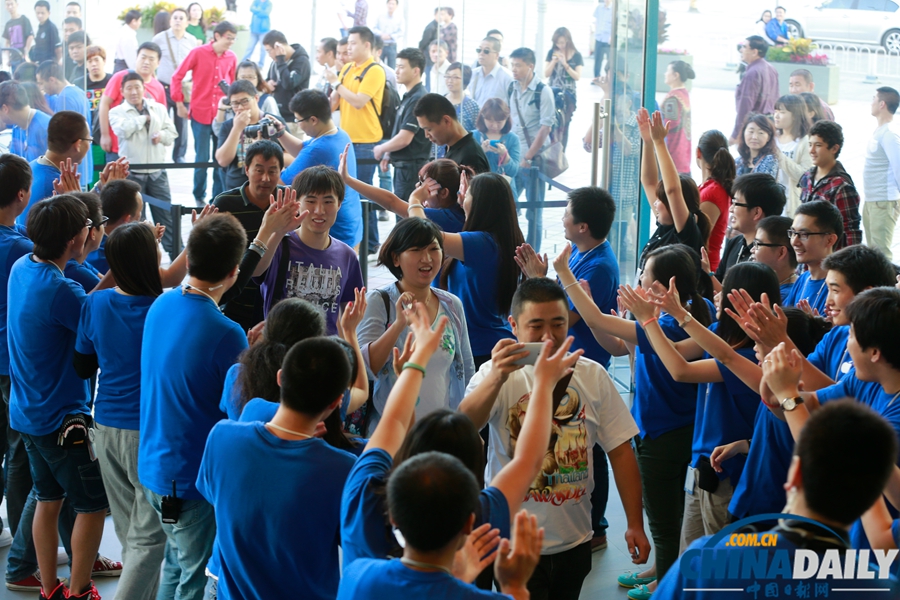 北京：蘋果iPhone新機發售