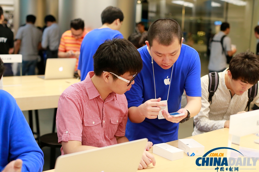 北京：蘋果iPhone新機發售