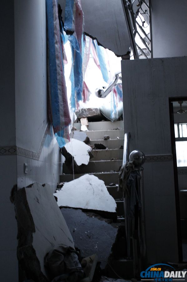 廣東陸豐：臺(tái)風(fēng)“天兔”來襲 受災(zāi)嚴(yán)重