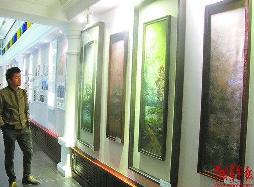 天津慶王府油畫的“整容術”