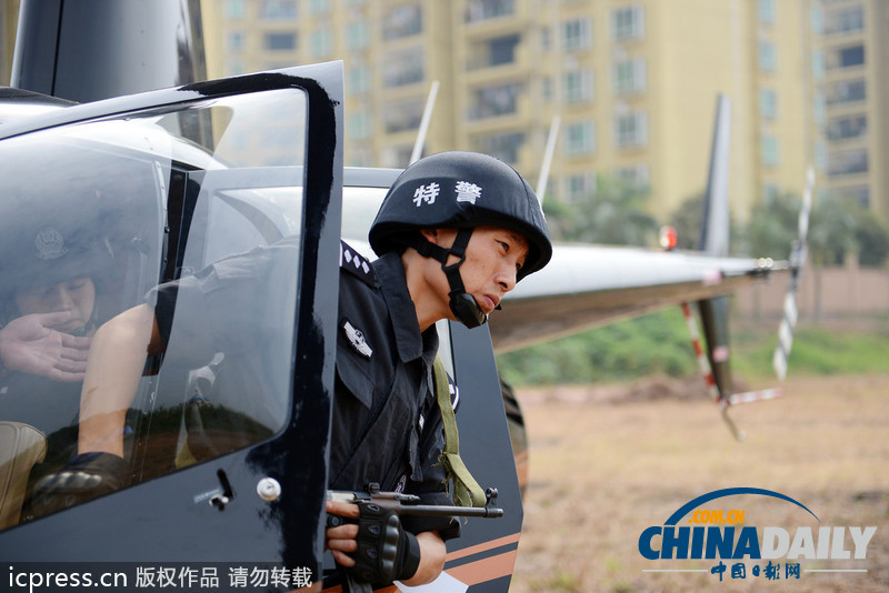 廣東惠州首次空中查毒 直升機排除兩棟可疑樓