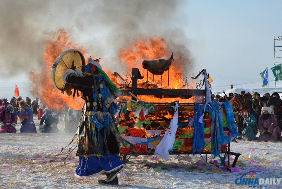 內蒙古舉辦冰雪那達慕