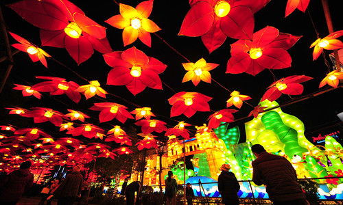 張家界賞花燈