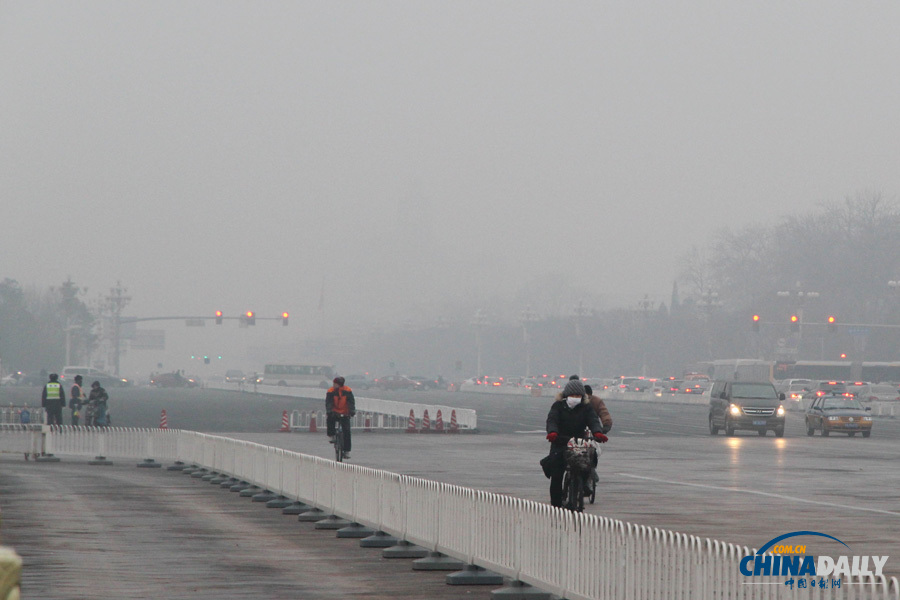 北京發布首個空氣重污染黃色預警