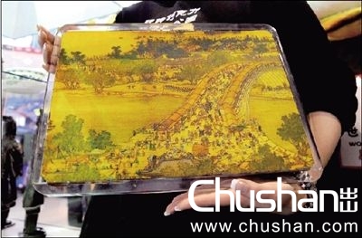 巧克力微縮版清明上河圖