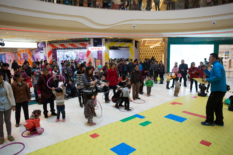 重慶時代天街新開C館 各式親子游樂設施供父母選擇