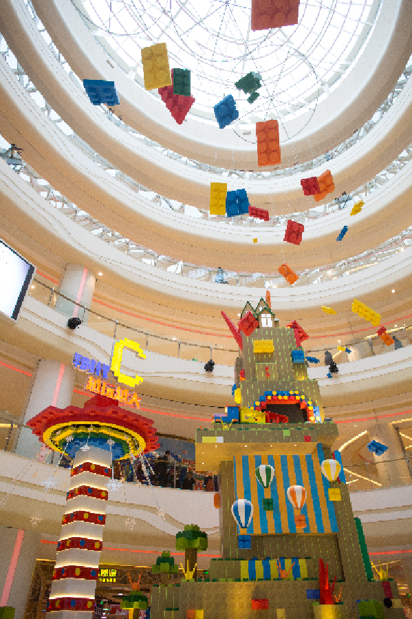 重慶時代天街新開C館 各式親子游樂設施供父母選擇