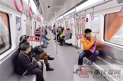 重慶軌道6號線延伸線通車 沿線居民上班時間縮短一半