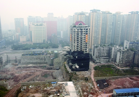 4秒擺平22層大樓！沙坪壩“加蓋”新節奏