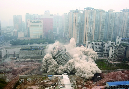 4秒擺平22層大樓！沙坪壩“加蓋”新節奏