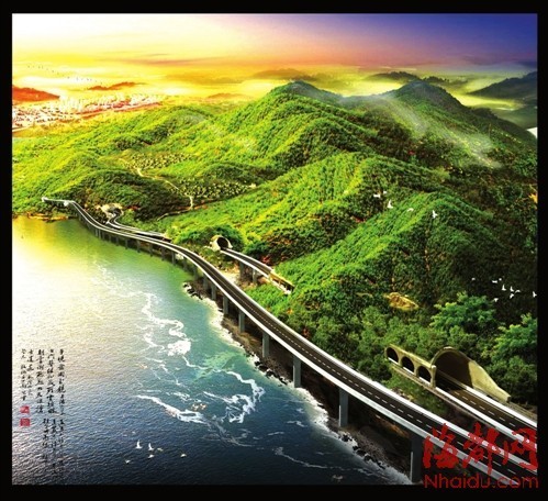 環島路:嵐島最美風景線 總長約100公里(圖)