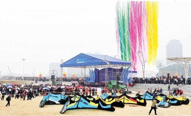 風箏沖浪亞洲巡回賽平潭站再創新紀錄