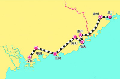 廈深鐵路隧道全部貫通 爭(zhēng)取年底試運(yùn)營(yíng)