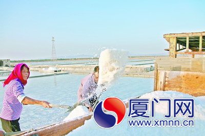 廈門大嶝鹽場昨關閉 曾是廈門唯一定點食鹽鹽場