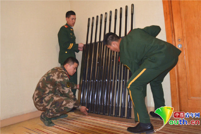 探訪“兩會”住地:武警安保全面啟動