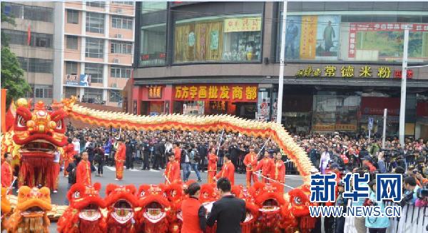 廣府廟會民俗大巡游 天宮神將隊首亮相