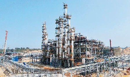 欽州石化園區(qū)石化產(chǎn)業(yè)加快集聚